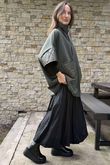 Soft Tech Jersey Puff Jacket Khaki